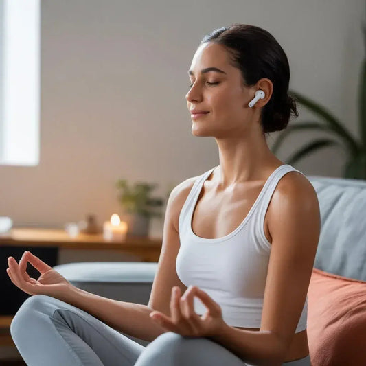 SereniSound™ Headphones – Noise-Cancelling for Meditation