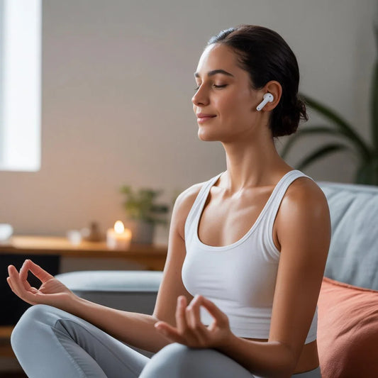SereniSound™ Headphones – Noise-Cancelling for Meditation